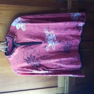 Soma rayon/cotton pullover, size large